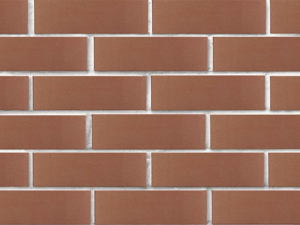 Кирпич облицовочный полнотелый ЛСР, коричневый, гладкий, 250*120*65 мм