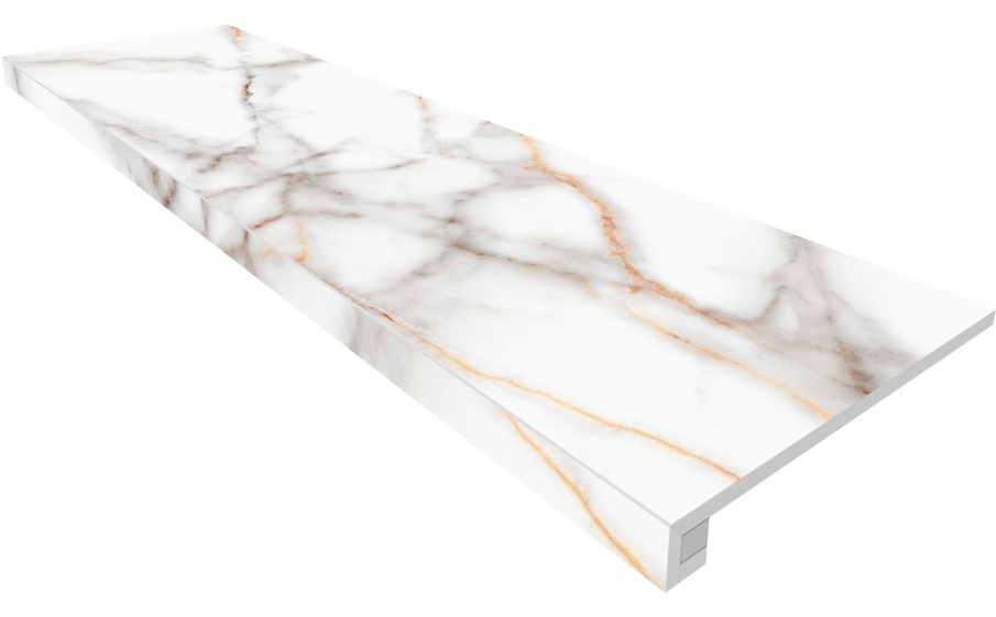 Комплект ступень и подступенок Ametis Supreme SM03, неполированный