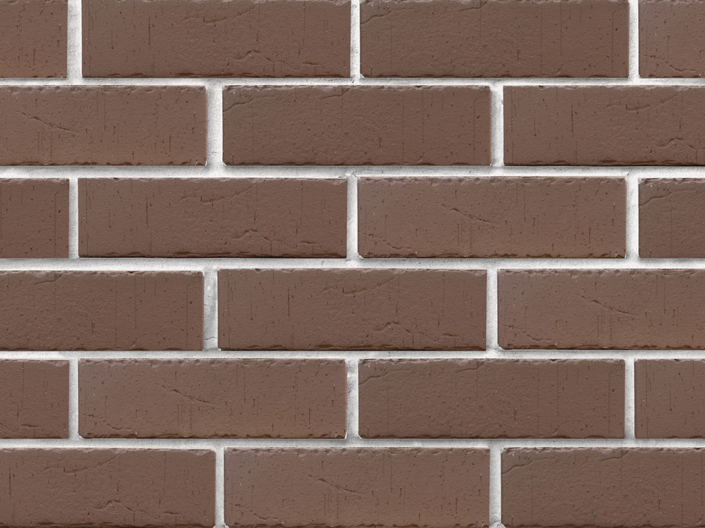 Кирпич клинкерный ЛСР Кельн коричневый винтаж с рваной фаской, 250*85*65 мм