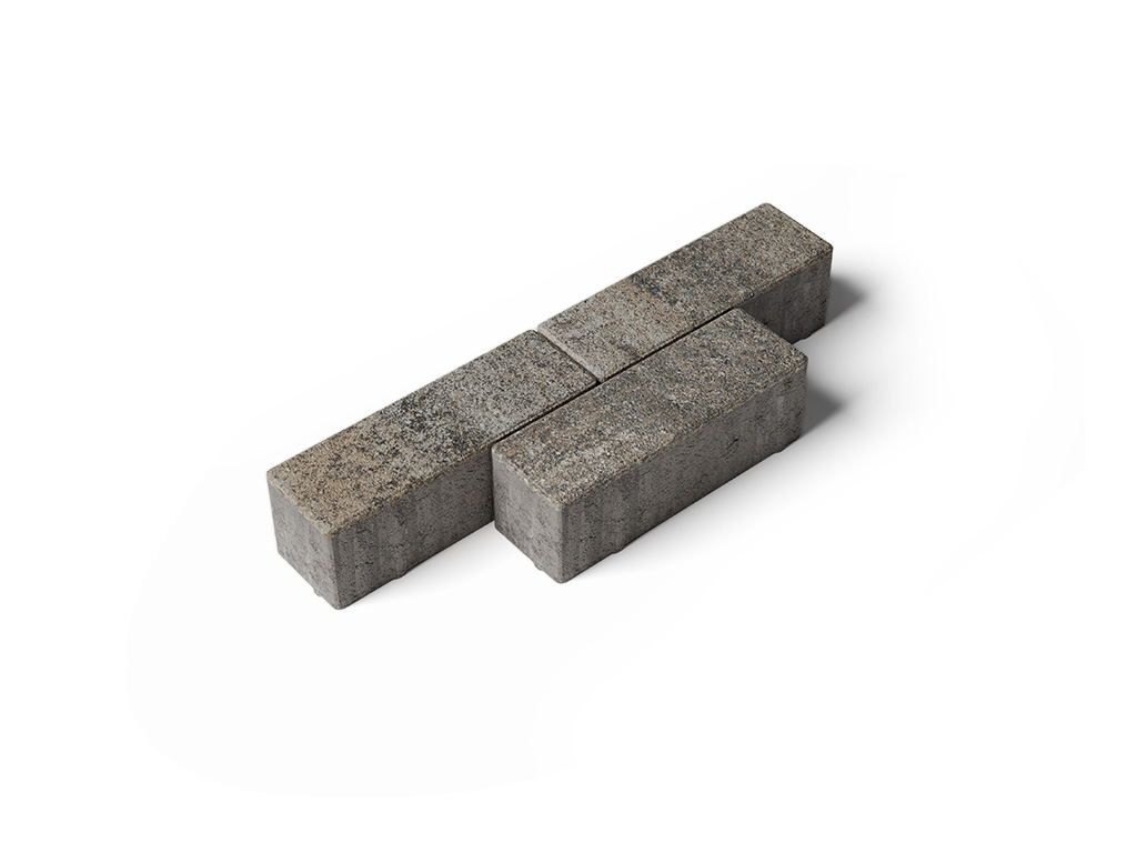 Плитка тротуарная Паркет Б.4.П.6 листопад гладкий старый замок, 180*60*60 мм 