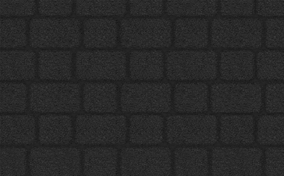 Плитка тротуарная Классико А.1.КО.4 гранит черный, комплект 2 шт, толщина 40 мм