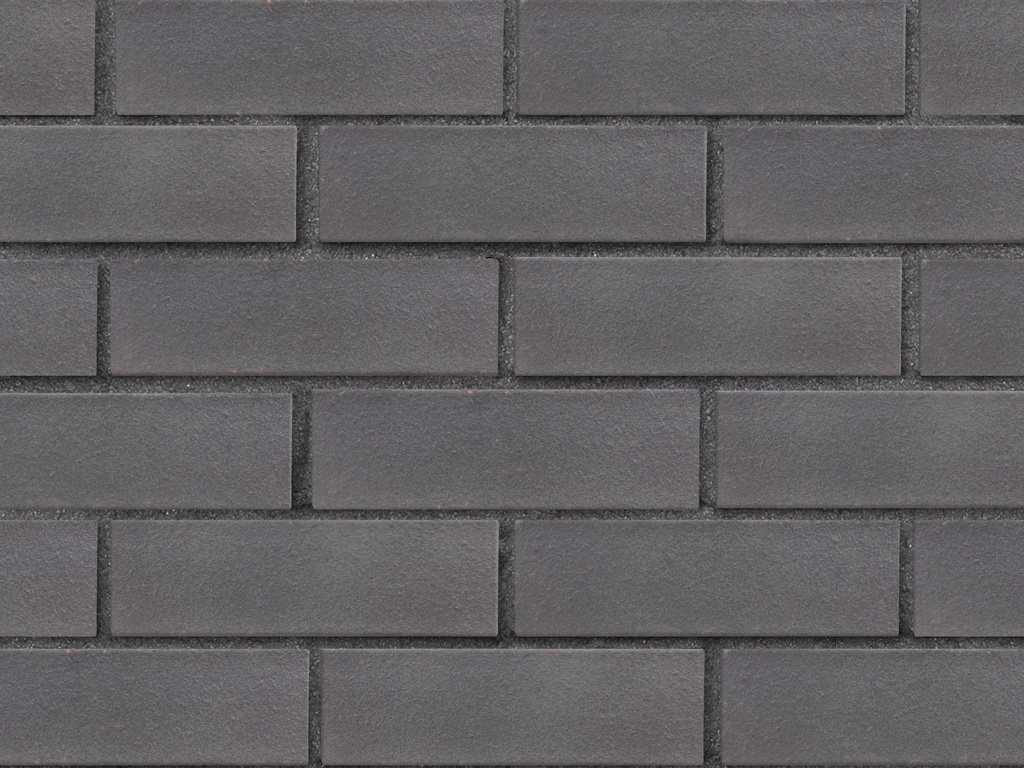 Кирпич клинкерный ЛСР Гетеборг графитовый ангоб гладкий, 250*85*65 мм