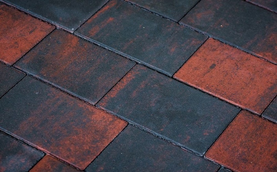 Плитка тротуарная Новый город В.3.Фсм.8 Листопад гладкий Клинкер