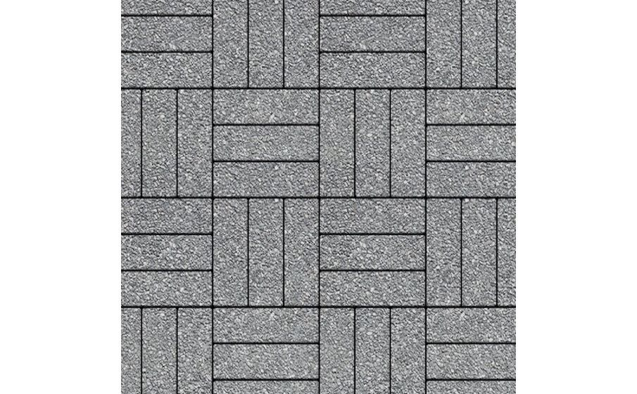 Плитка тротуарная SteinRus Паркет Б.2.П.6, Native, серый, 210*70*60 мм