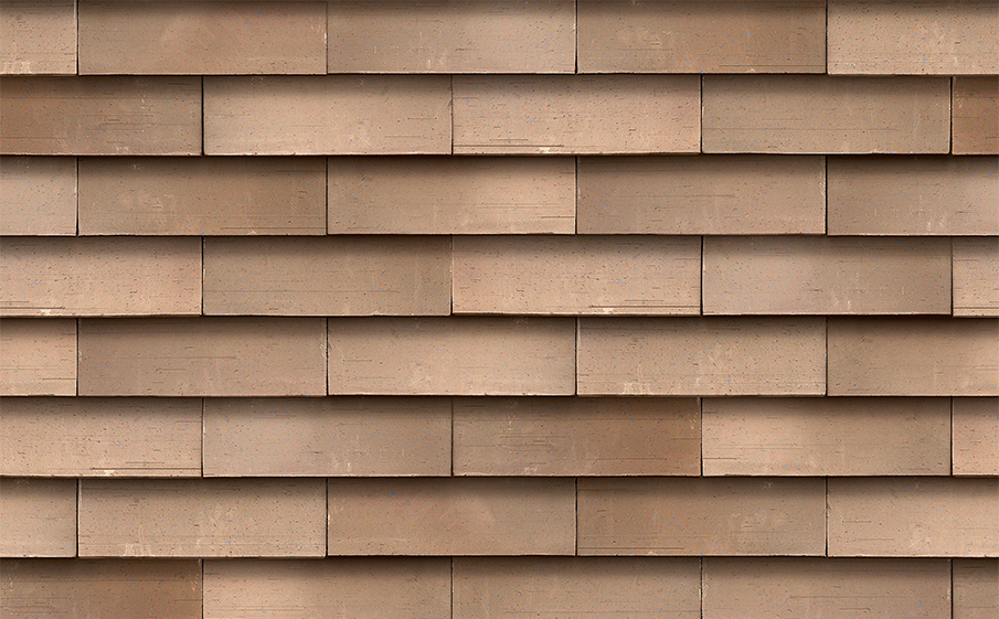 Терракотовые панели для фасада и кровли S.Anselmo Skin LO, экструзия, 500*220*40 мм