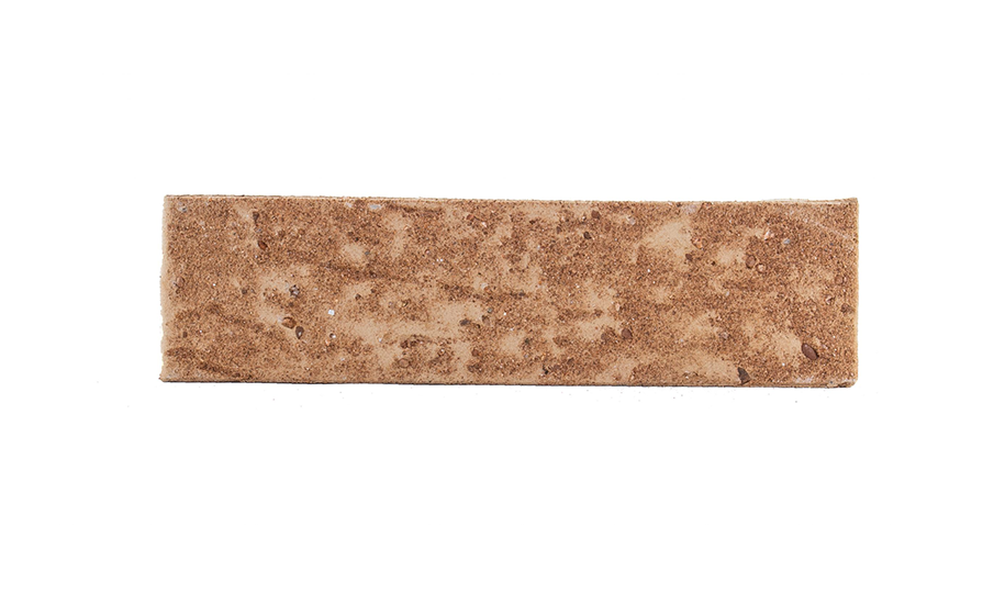 Кирпич облицовочный Губский КЗ, кора с песком, абрикосовый, 250*120*65 мм