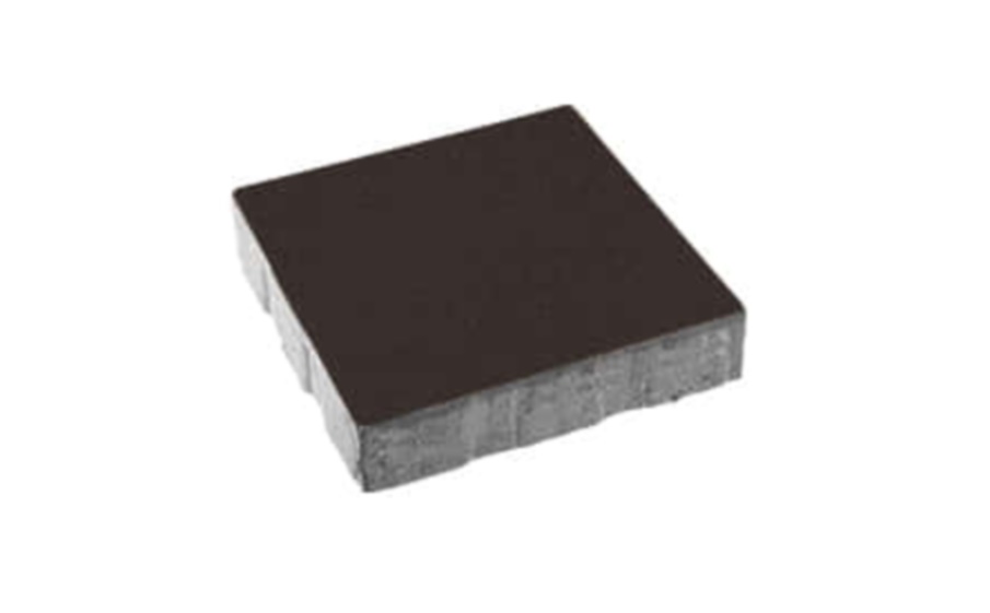 Плитка тротуарная Квадрат Б.6.К.8 стандарт гладкий коричневый, 400*400*80 мм