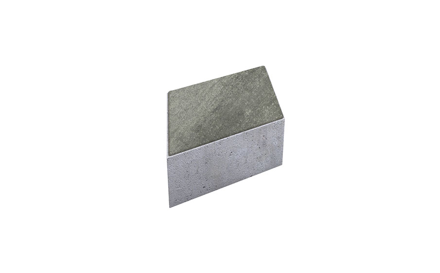 Плитка тротуарная Ромб Б.1.Р.8 искусственный камень шунгит, 200*200*80 мм