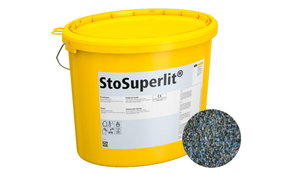 Декоративная штукатурка из натурального камня Sto-Superlit K 2,0, цвет 833, 23 кг