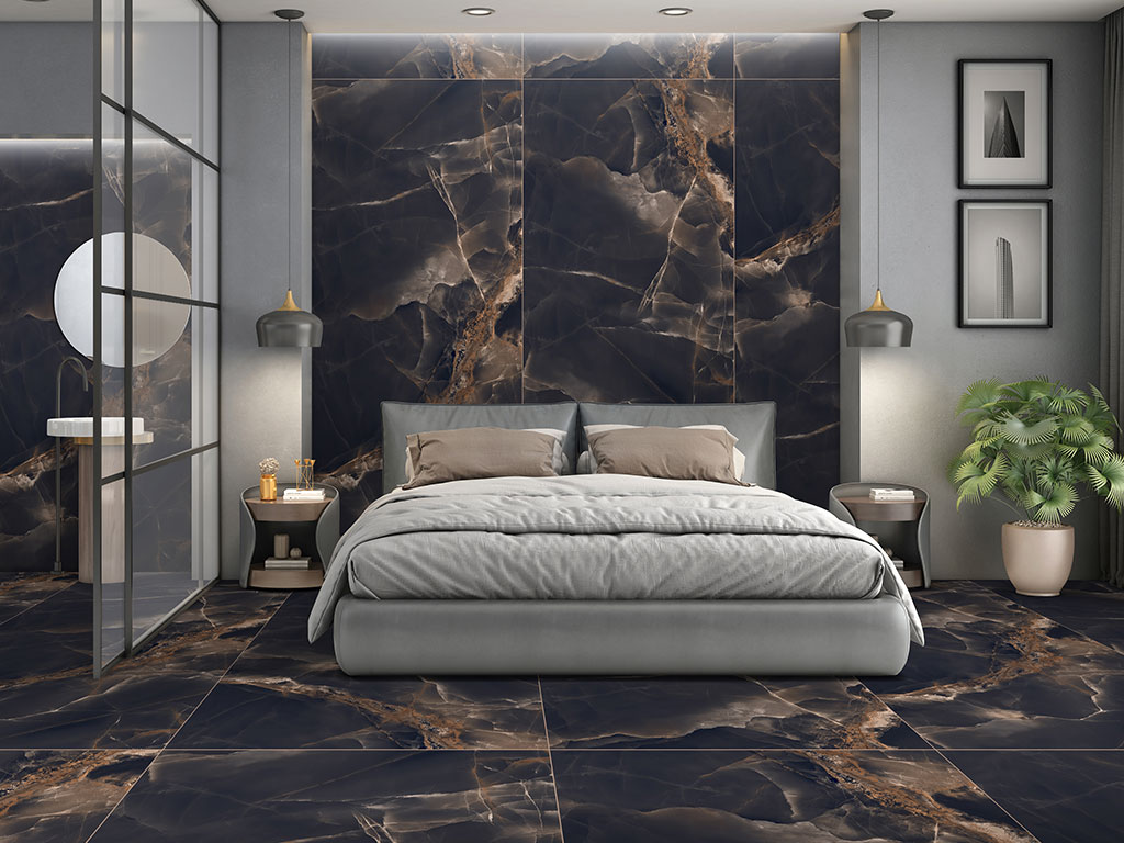 Керамогранит ENNFACE Royal Onyx Grey SP Matt, 2800*1200*6 мм