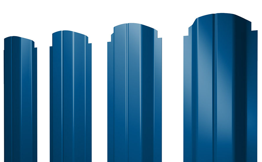 П-образный А фигурный 0,4 PE RAL 5005 сигнальный синий