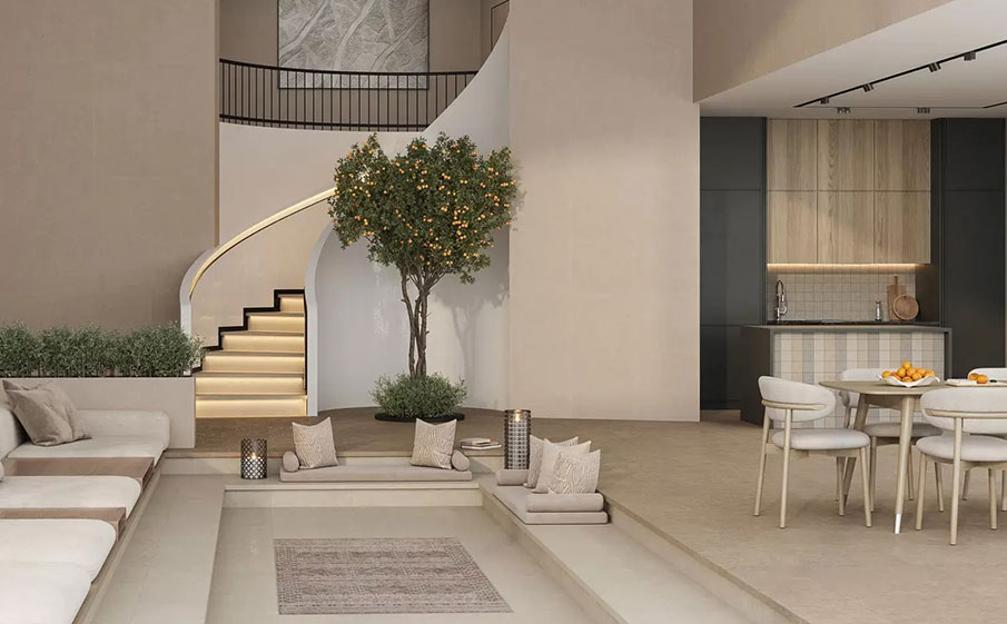 Керамогранит KERAMA MARAZZI Касабланка бежевый обрезной, 600*600*9 мм