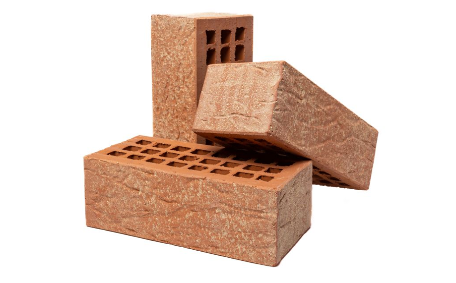 Кирпич облицовочный Губский КЗ, сахара, морковный, 250*120*88 мм