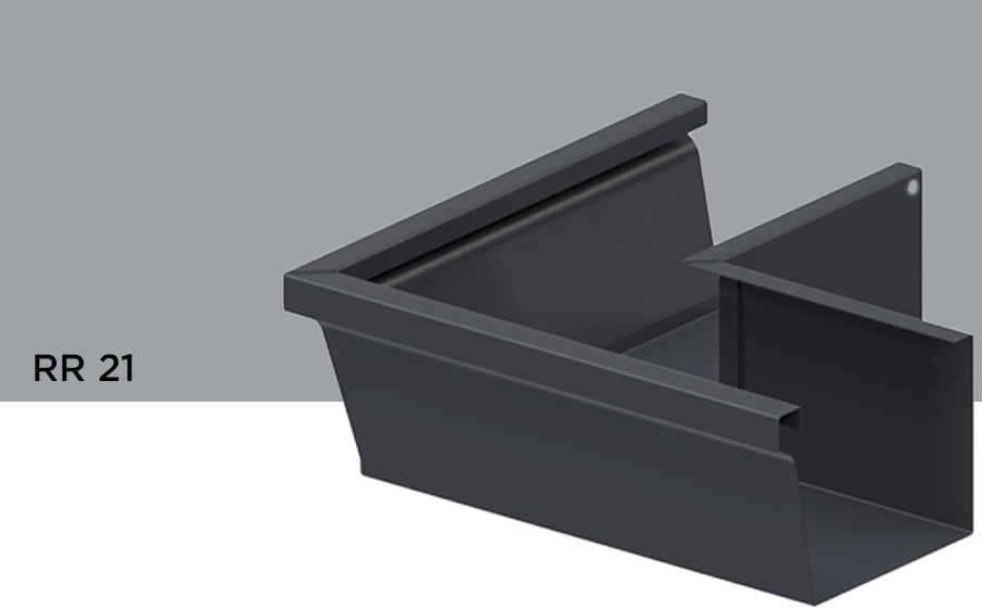 Внешний угол Orima RR 21 для системы D 110/85*85 мм