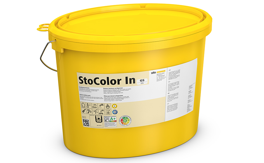 Интерьерная матовая краска StoColor In weiss, белая, 15 л