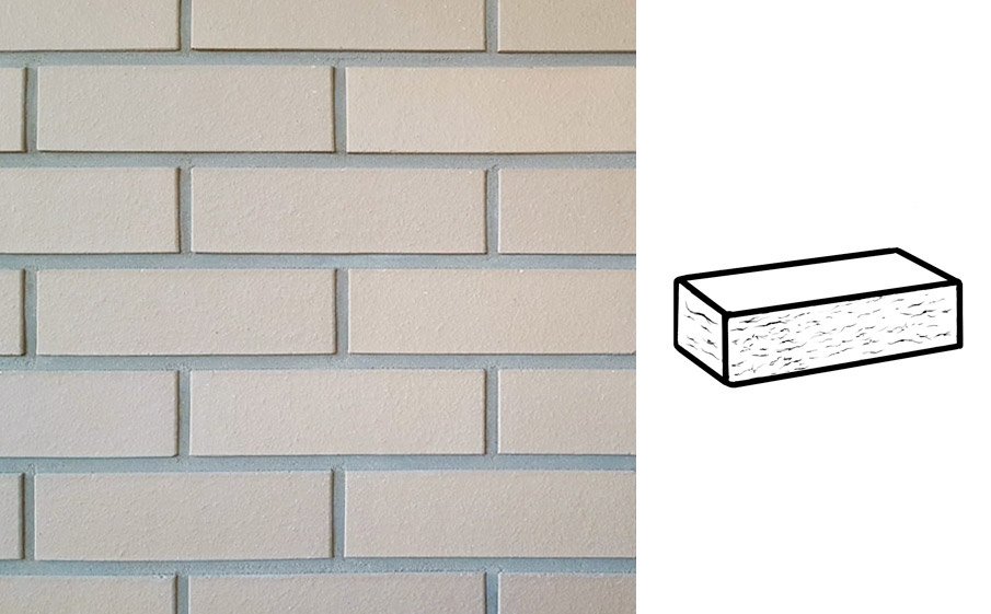 Кирпич клинкерный Muhr 34 Grau nuanciert рустик, 240*115*71 мм