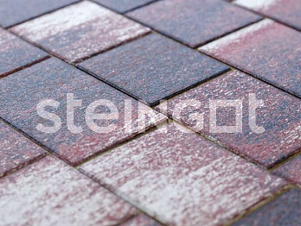 Плитка тротуарная Steingot Колормикс, Новый город, Аметист (Amethyst), комплект 3 шт, толщина 40 мм