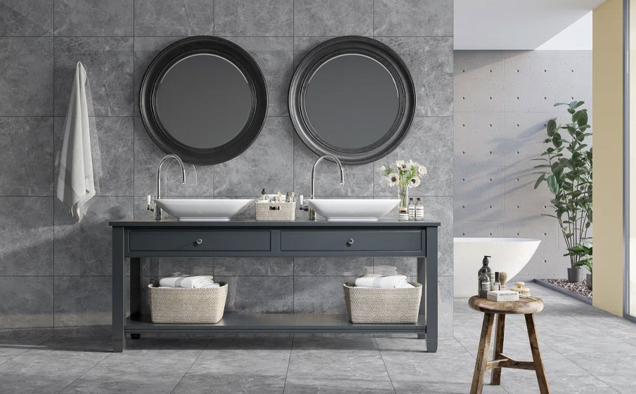 Керамогранит Eternal glossy Madona Grey, 600*600*9 мм