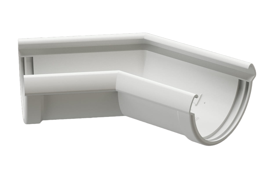 Угловой элемент Docke LUX 135 градусов, пломбир