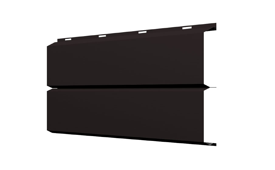 Софит Grand Line ЭкоБрус без перфорации 0,345, 0,45 Drap ST RAL 9005