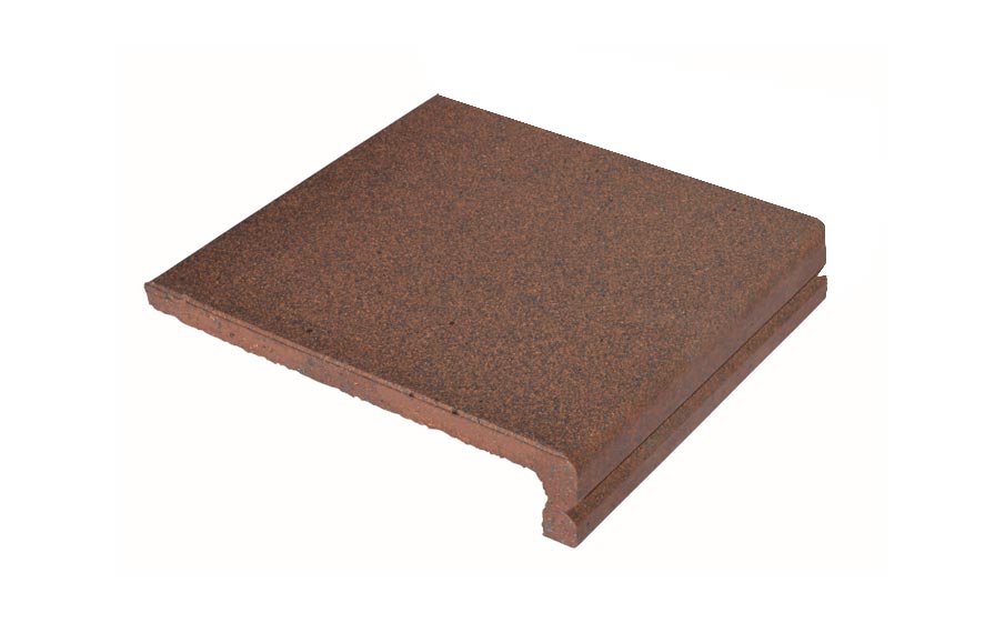 Клинкерная ступень Terraklinker (Gres de Breda) Lava модель A, 250*330*70*20 мм
