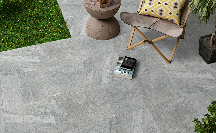 Керамогранит ENNFACE Quartzite Grey 600*600*20 мм