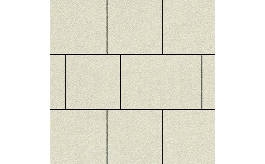 Плитка тротуарная SteinRus Инсбрук Ланс Б.5.Псм.6, Native, слоновая кость, толщина 60 мм