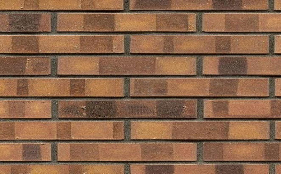 Кирпич клинкерный Muhr 08 K Lachsrot Kohle гладкий, 290*90*40 мм