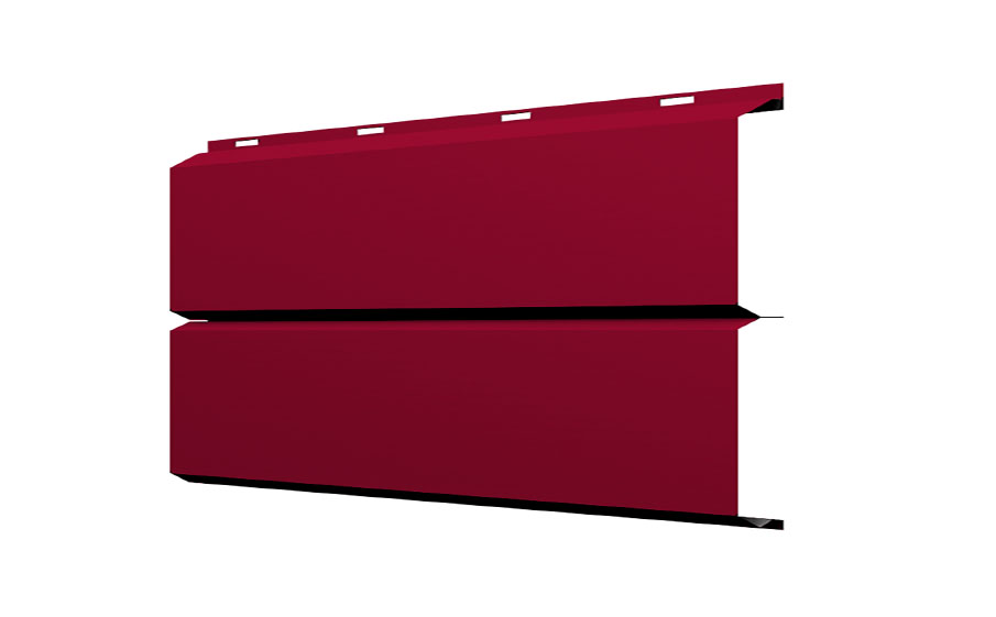 Софит Grand Line ЭкоБрус без перфорации 0,345, 0,45 PE с пленкой RAL 3003