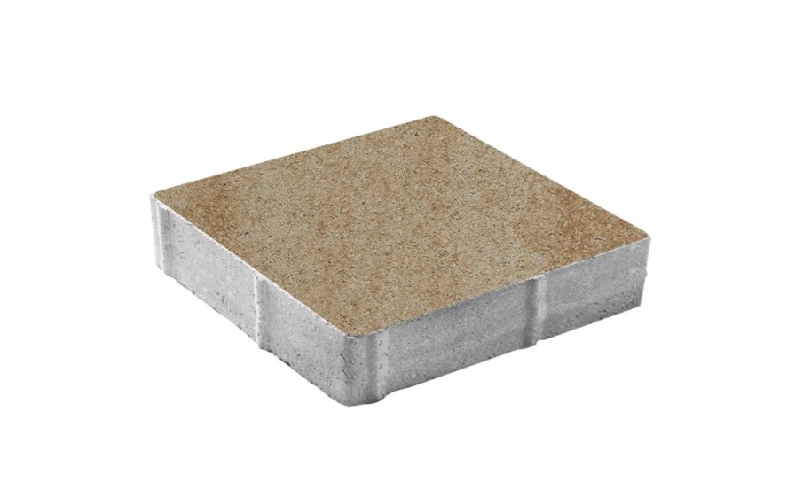 Плитка тротуарная Квадрат Б.5.К.6 искусственный камень степняк, 500*500*60 мм