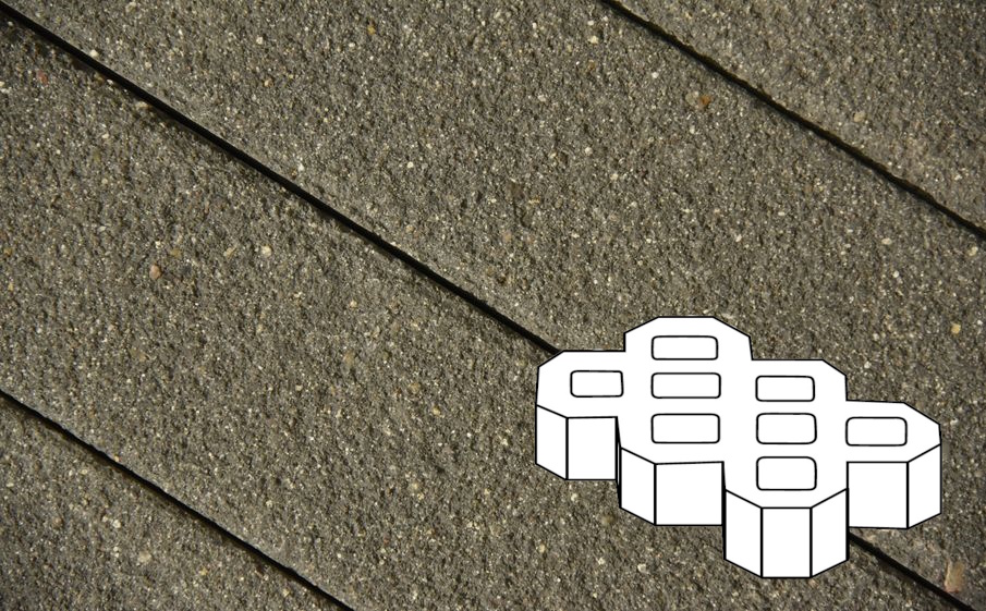 Плитка тротуарная Готика Premium Bronze, Экопарковка Б.6.ГР.10, №25, 600*400*100 мм