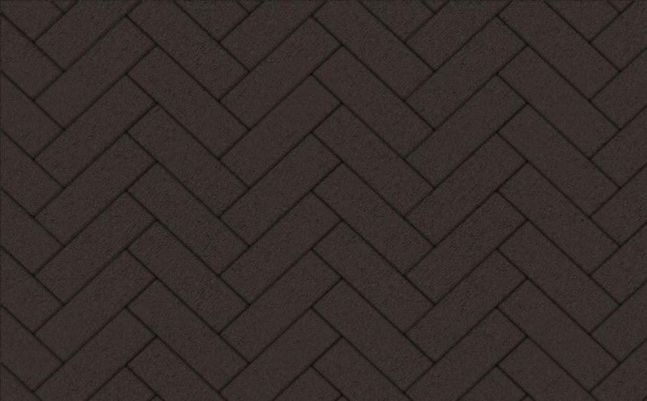 Плитка тротуарная Паркет Б.16.Псм.8 стандарт гладкий коричневый, комплект 6 шт, толщина 80 мм