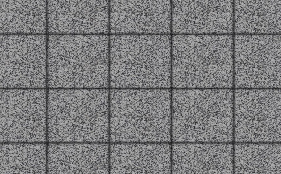 Плитка тротуарная Квадрат А.2.К.4 гранит+ серый с черным, 200*200*40 мм