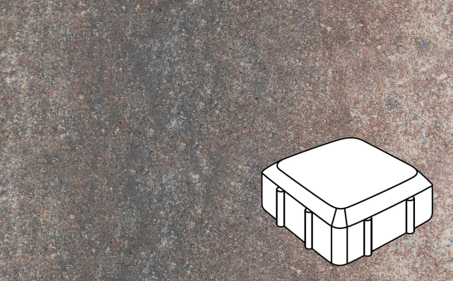 Плитка тротуарная Готика Natur, Старая площадь Б.1.К.6, Юпитер, 160*160*60 мм