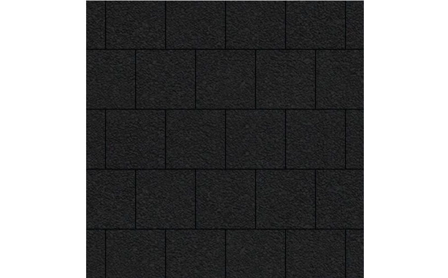 Плитка тротуарная SteinRus Валенсия Б.3.К.8, Native, черный, 300*300*80 мм