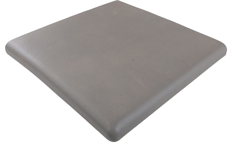 Клинкерная угловая ступень-флорентинер Gres Aragon Cotto Gris 330*330*18(53) мм