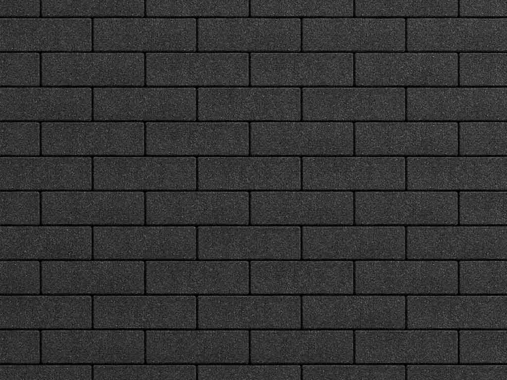 Плитка тротуарная Паркет Б.4.П.6 стоунмикс черный, 180*60*60 мм