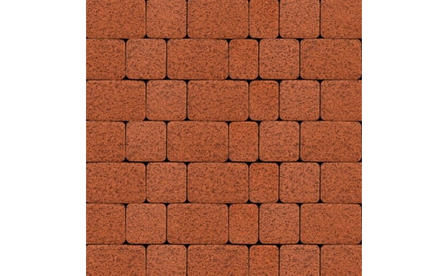Плитка тротуарная SteinRus Инсбрук Альт А.1.Фсм.4, Native, оранжевый, толщина 40 мм