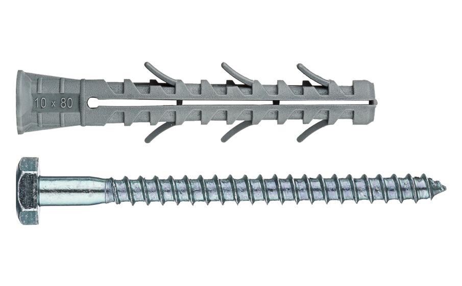 Фасадный дюбель TSX-S TECH-KREP, 10*80 мм, 50 шт/уп, 14 упаковок