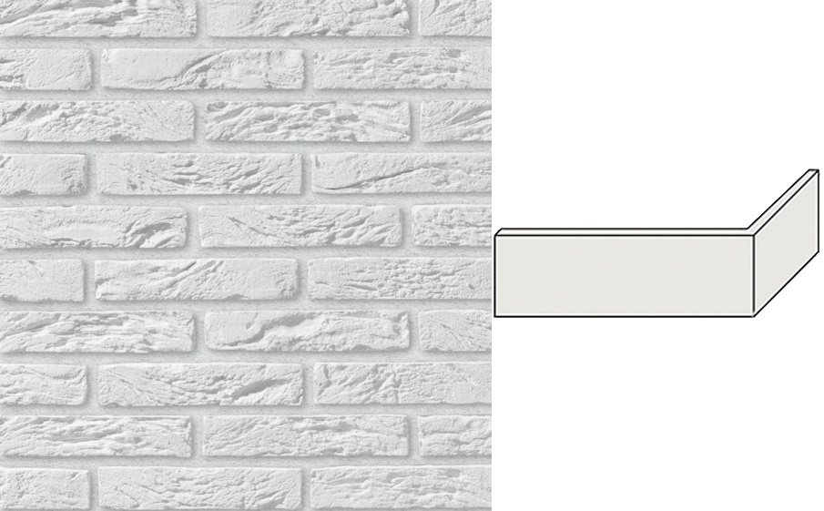 Декоративный кирпич Leonardo Stone угловой элемент Лондон 220/107*50*16 мм 100