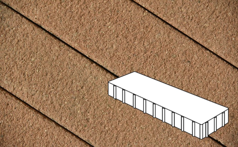 Плитка тротуарная Готика Premium Bronze, Плита Б.3.П.10, №17, 500*125*100 мм