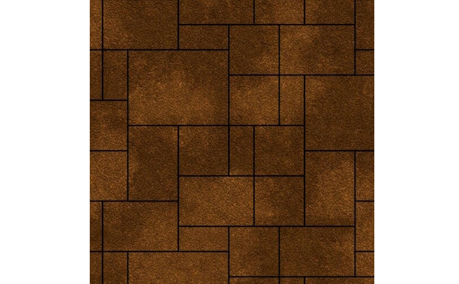 Плитка тротуарная SteinRus, Инсбрук Альпен Б.7.Псм.6, Native, ColorMix Бомонт, толщина 60 мм