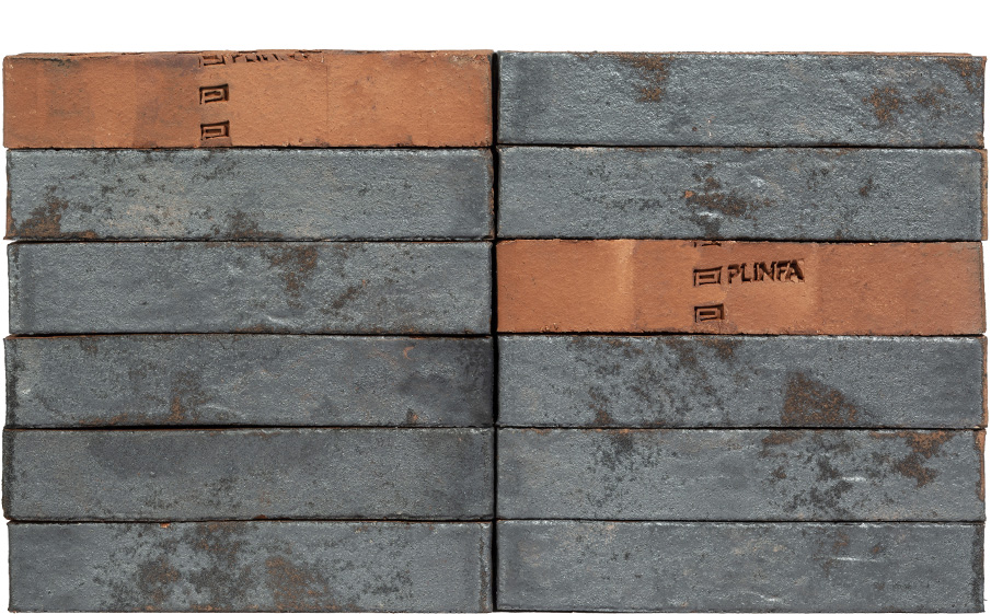 Кирпич клинкерный ПЛИНФА (PLINFA) Iron 2922, 270*85*50 мм