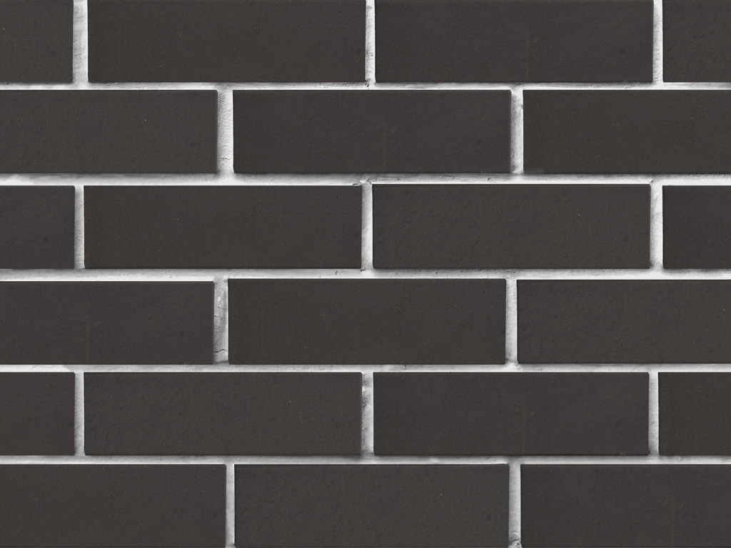 Кирпич облицовочный пустотелый ЛСР, графитовый, гладкий, 250*120*65 мм