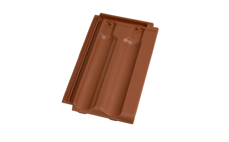 Керамическая черепица рядовая TONDACH Fidelio copper engobe