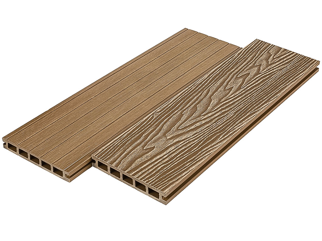 Террасная доска Deckart Praktik New Орех, 4000*150*24 мм