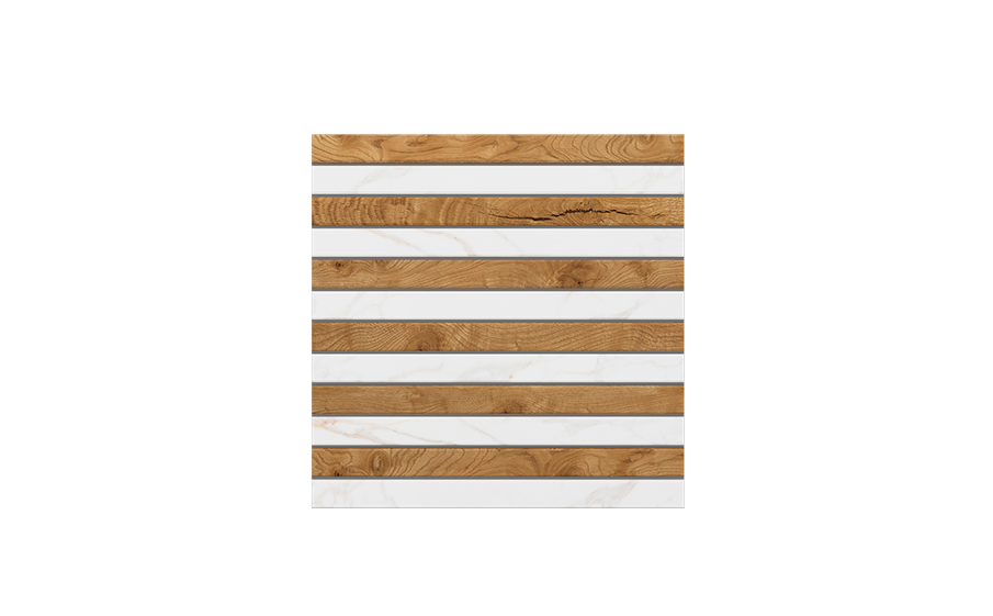 Мозаика Фасция/Fascia Ametis Суприм/Supreme/Селекшн/Selection SM02/SI04, неполированный, 300*300*10 мм