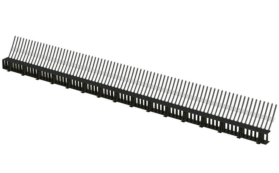 Аэроэлемент карнизного свеса DK BRAAS черный, 1000 мм