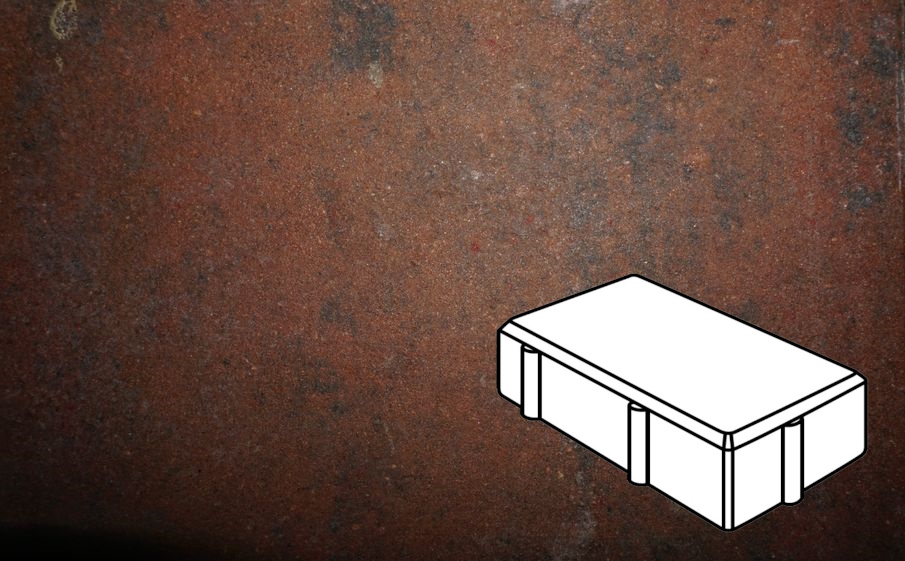 Плитка тротуарная Готика Natur, Брусчатка Б.2.П.6, Гавана, 200*100*60 мм