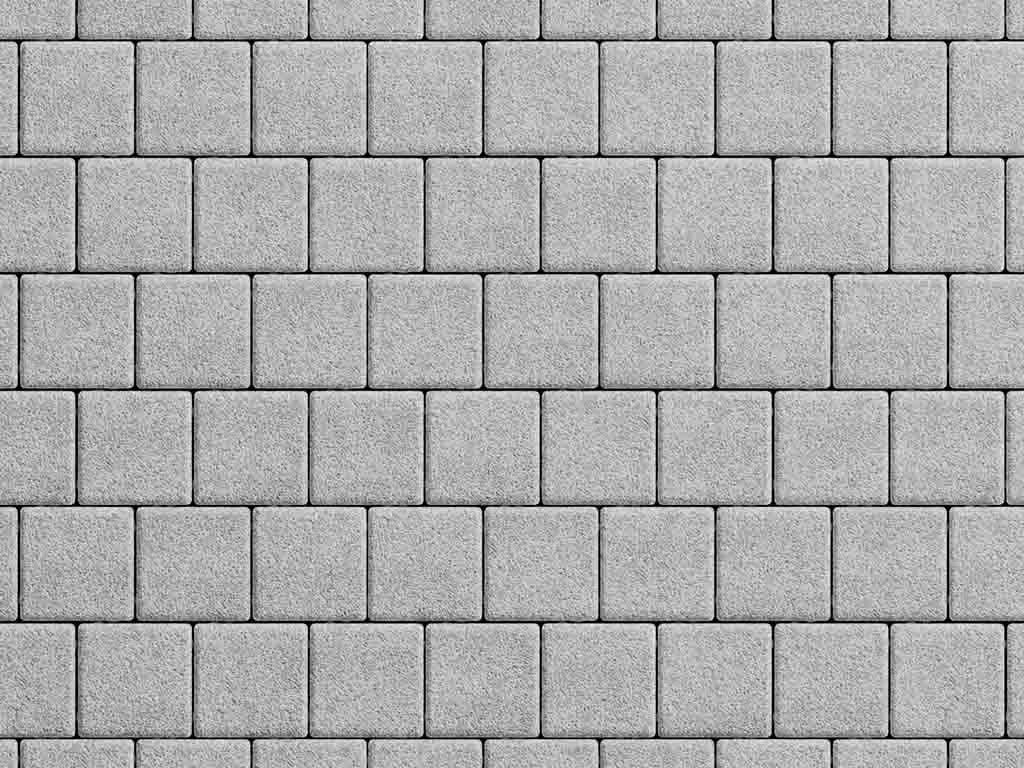 Плитка тротуарная Квадрат А.3.К.4, стоунмикс белый, 100*100*40 мм